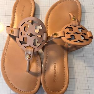 Tory Burch sandals Miller in light makeup size 8
